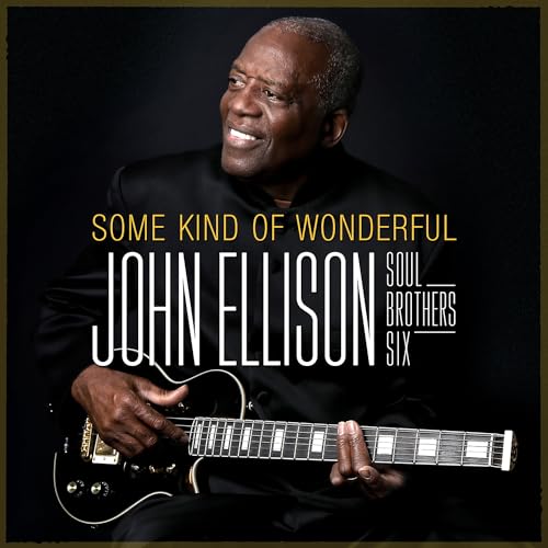 John Ellison with guitar, album cover for "Some Kind Of Wonderful.