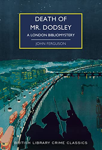Book cover: “Death of Mr. Dodsley” with a nighttime London cityscape.