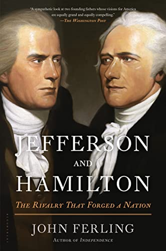 Book cover featuring portraits of Thomas Jefferson and Alexander Hamilton.