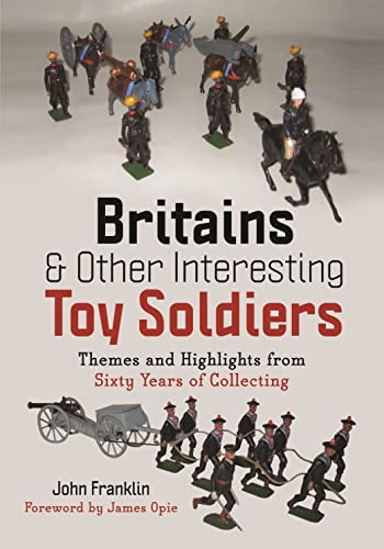 Book cover featuring toy soldiers, horses, and a cannon with the title text.