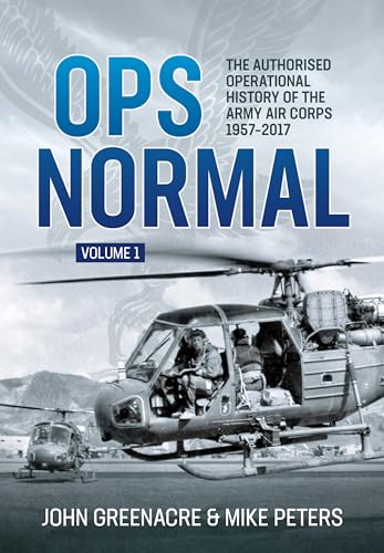 Book cover: “Ops Normal” – history of the Army Air Corps with helicopter image.