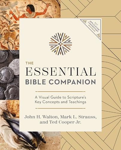 Book cover with ancient imagery and title "The Essential Bible Companion".