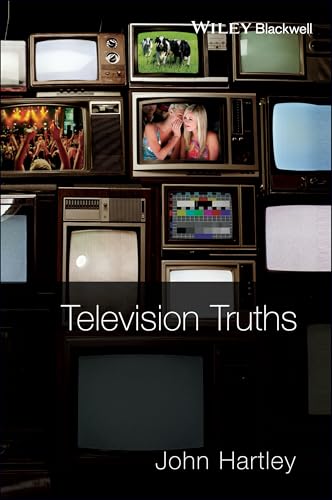 Book cover with stacked vintage televisions and the title “Television Truths”.