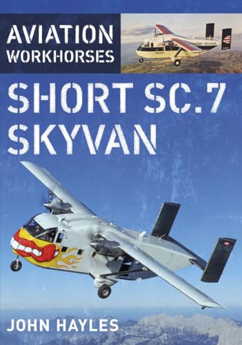 Book cover featuring a Short SC.7 Skyvan aircraft in flight.