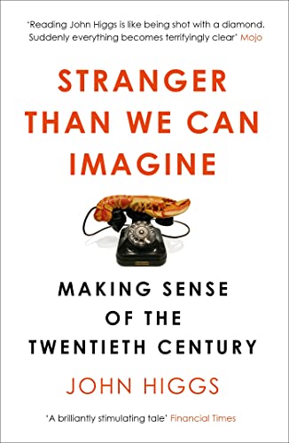 Book cover: “Stranger Than We Can Imagine” with a telephone and lobster image.