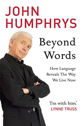 Book cover: "Beyond Words" by John Humphreys, featuring author portrait.