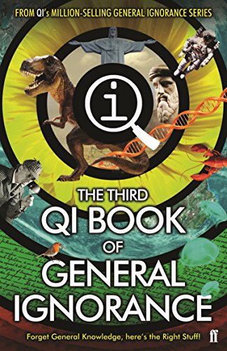 Book cover with a magnifying glass over images of science and history.