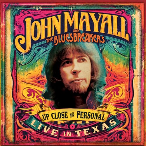 Album cover for John Mayall & The Bluesbreakers, featuring a portrait.
