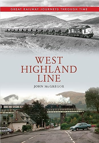 Book cover featuring trains on the West Highland Line in Scotland.