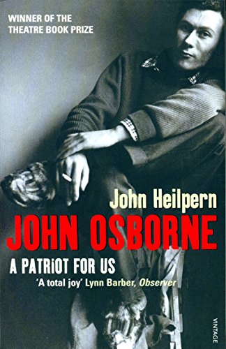 Book cover featuring a black and white portrait of John Osborne.