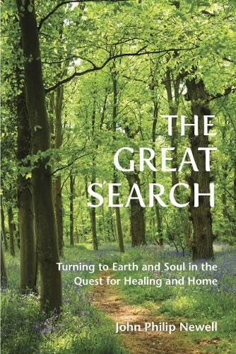 Book cover featuring a sunlit forest path with white text overlay.