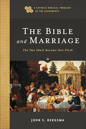 Book cover: “The Bible and Marriage” with a Renaissance wedding scene.