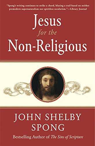 Book cover featuring a portrait of Jesus and the title "Jesus for the Non-Religious.