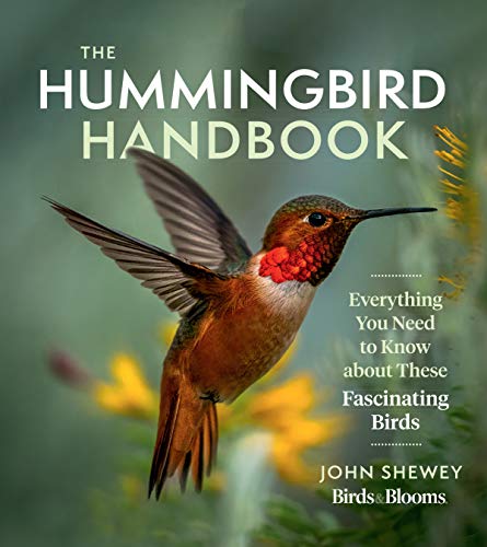 Book cover featuring a ruby-throated hummingbird feeding from a flower.