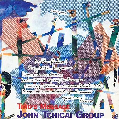 CD cover art: abstract faces, text, and colorful geometric shapes.