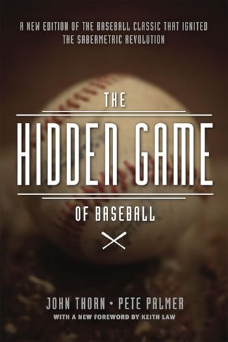 Book cover: "The Hidden Game of Baseball" with a baseball image.