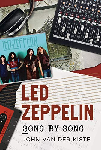 Book cover featuring Led Zeppelin, headphones, and audio mixing equipment.