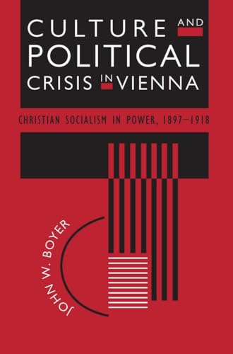 Red book cover with bold white and red title: "Culture and Political Crisis.