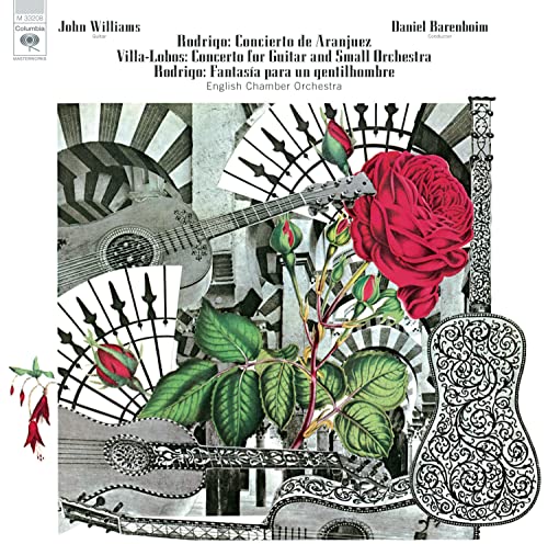 CD cover with guitar, rose, fans, and musical instrument details.