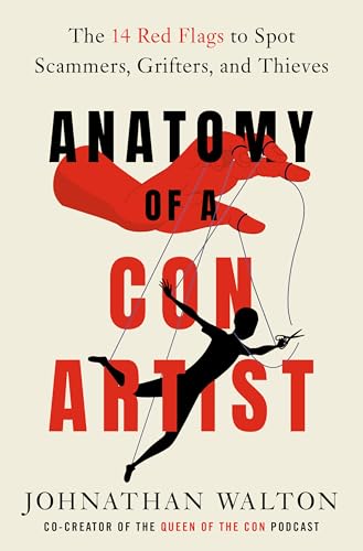Book cover featuring a red hand manipulating a black silhouette figure like a puppet.