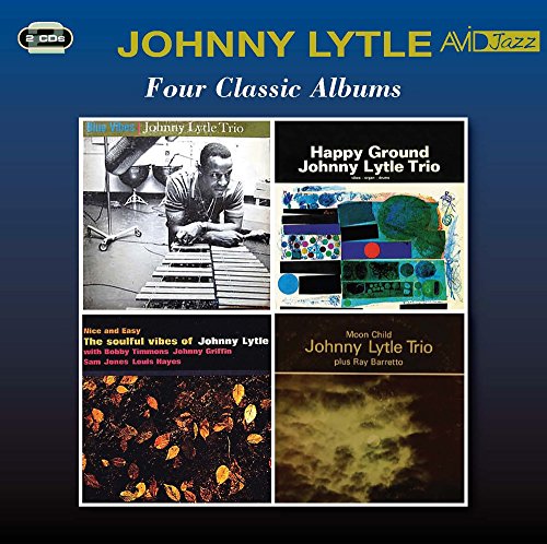 CD cover for Johnny Lytle’s four jazz albums, featuring album art.