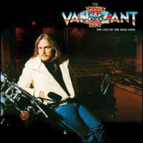 Johnny Van Zant album cover featuring a man on a motorcycle.