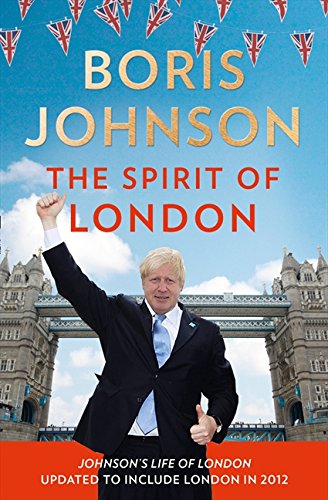Book cover featuring Boris Johnson with Tower Bridge in the background.