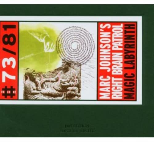 CD cover for "Marc Johnson's Right Brain Patrol - Magic Labyrinth".