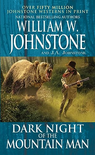 Book cover depicting a mountain man facing a charging grizzly bear.