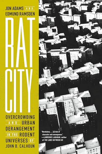 Book cover for “Rat City” with a dense, grayscale cityscape image.