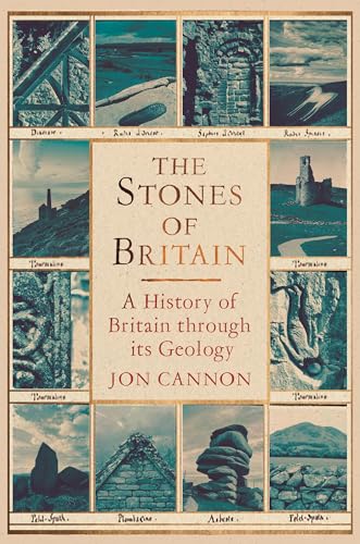 Book cover featuring British landscapes and stone structures, titled "The Stones of Britain.