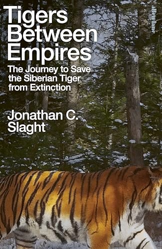 Book cover featuring a Siberian tiger in a snowy forest.