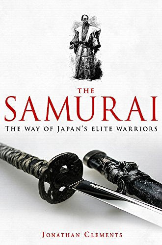 Book cover featuring a samurai warrior and a katana sword.