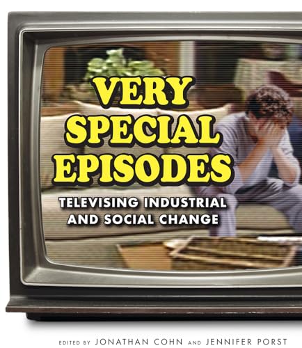 Book cover featuring a vintage television with text about social change.