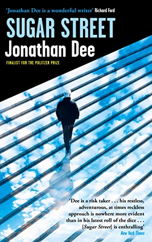 Book cover for "Sugar Street" by Jonathan Dee, featuring a lone figure.