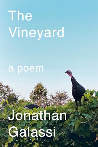 Book cover with title, author, and image of turkeys in foliage.