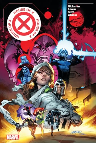 Comic book cover featuring X-Men characters, Magneto, and the House of X logo.