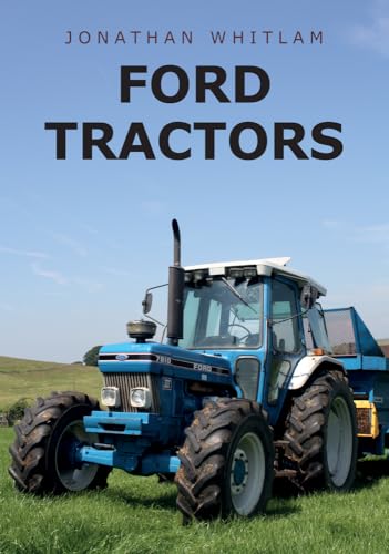 Book cover featuring a blue Ford tractor in a green field.