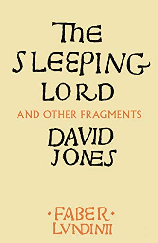 Book cover for “The Sleeping Lord” by David Jones, beige background.