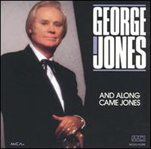 CD cover featuring portrait of country singer George Jones.