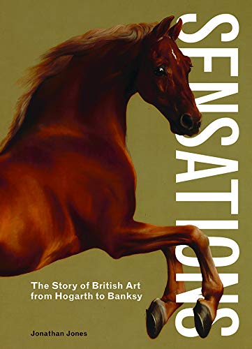 Book cover: a chestnut horse with the title “Sensations” vertically aligned.