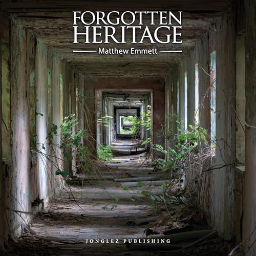 Book cover showing a long, abandoned hallway with overgrown plants and receding doorways.
