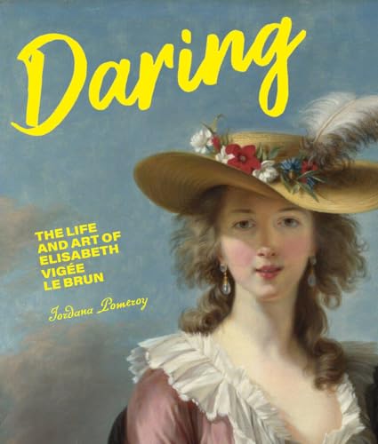 Book cover featuring a portrait of Elisabeth Vigée Le Brun in a hat.