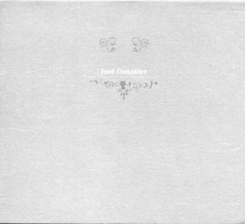CD cover for José González’s “Crosses” with silver text and design.