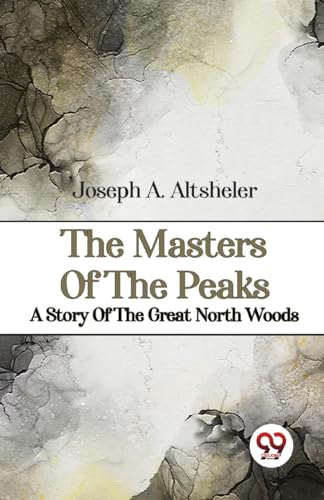 Book cover: "The Masters Of The Peaks" with abstract gray and white design.