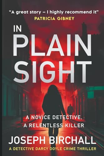Book cover: silhouetted figure on a street, red and dark background.