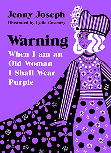 Book cover with purple background featuring an illustration of a woman in purple clothing.