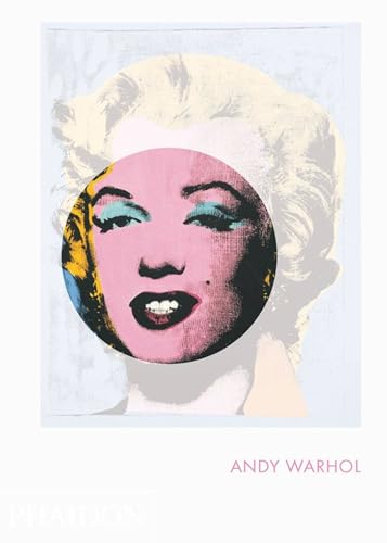 Book cover featuring Warhol’s pink portrait of Marilyn Monroe.