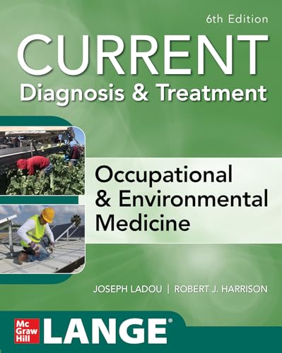 Book cover: "Current Diagnosis & Treatment Occupational & Environmental Medicine," 6th edition.