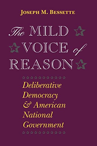 Book cover: “The Mild Voice of Reason” with stars and text.
